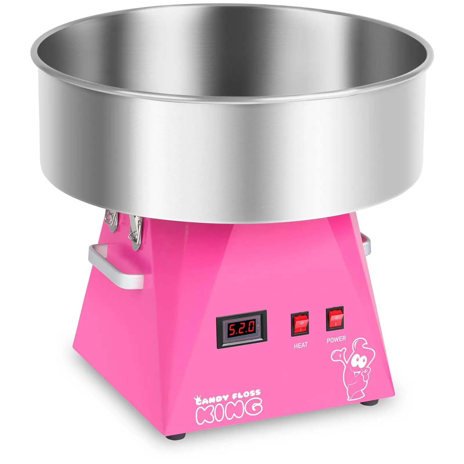 Cukraus vatos aparatas - 52 cm - rožinis