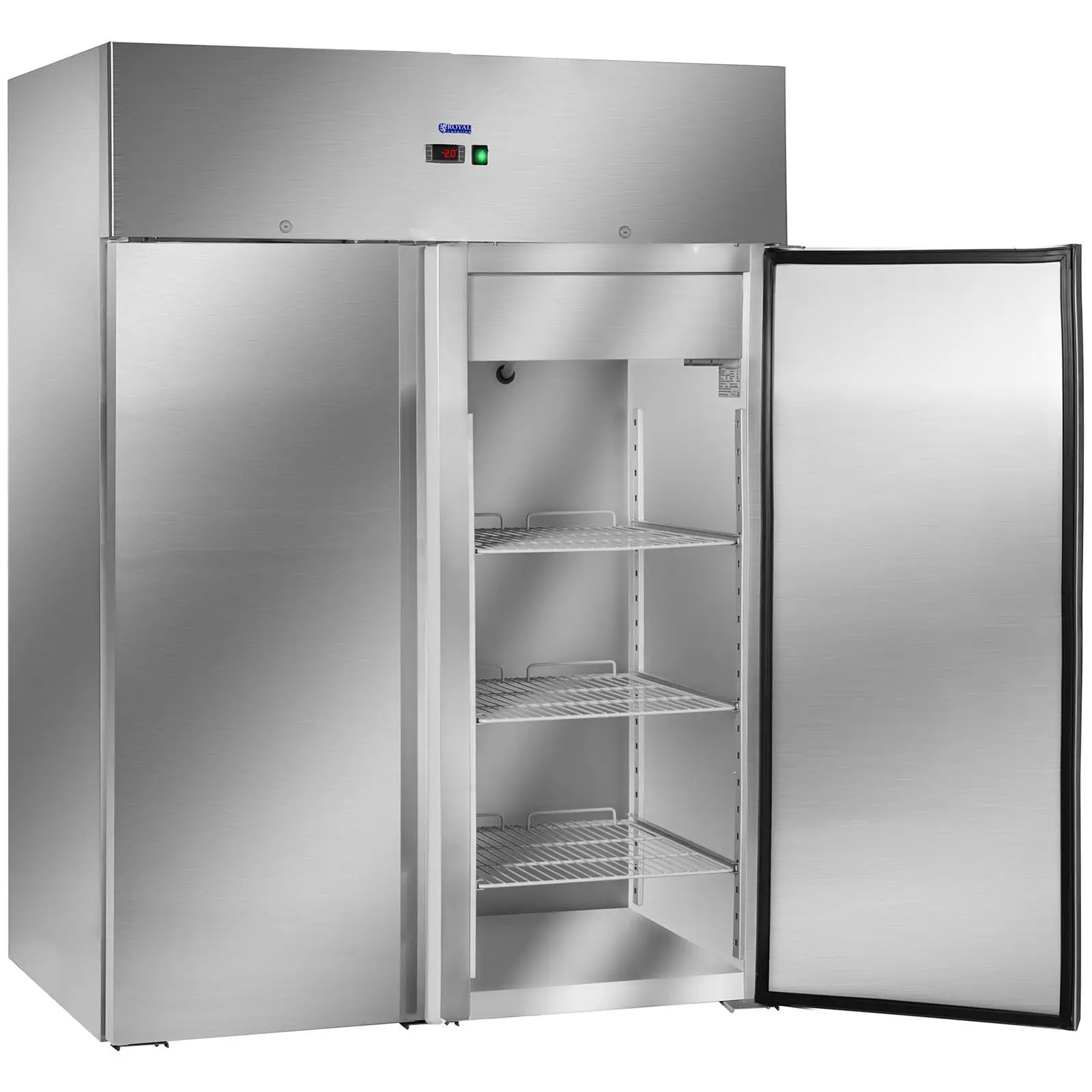 Šaldytuvas su dvejomis nerūdijančio plieno durimis - 1168 l