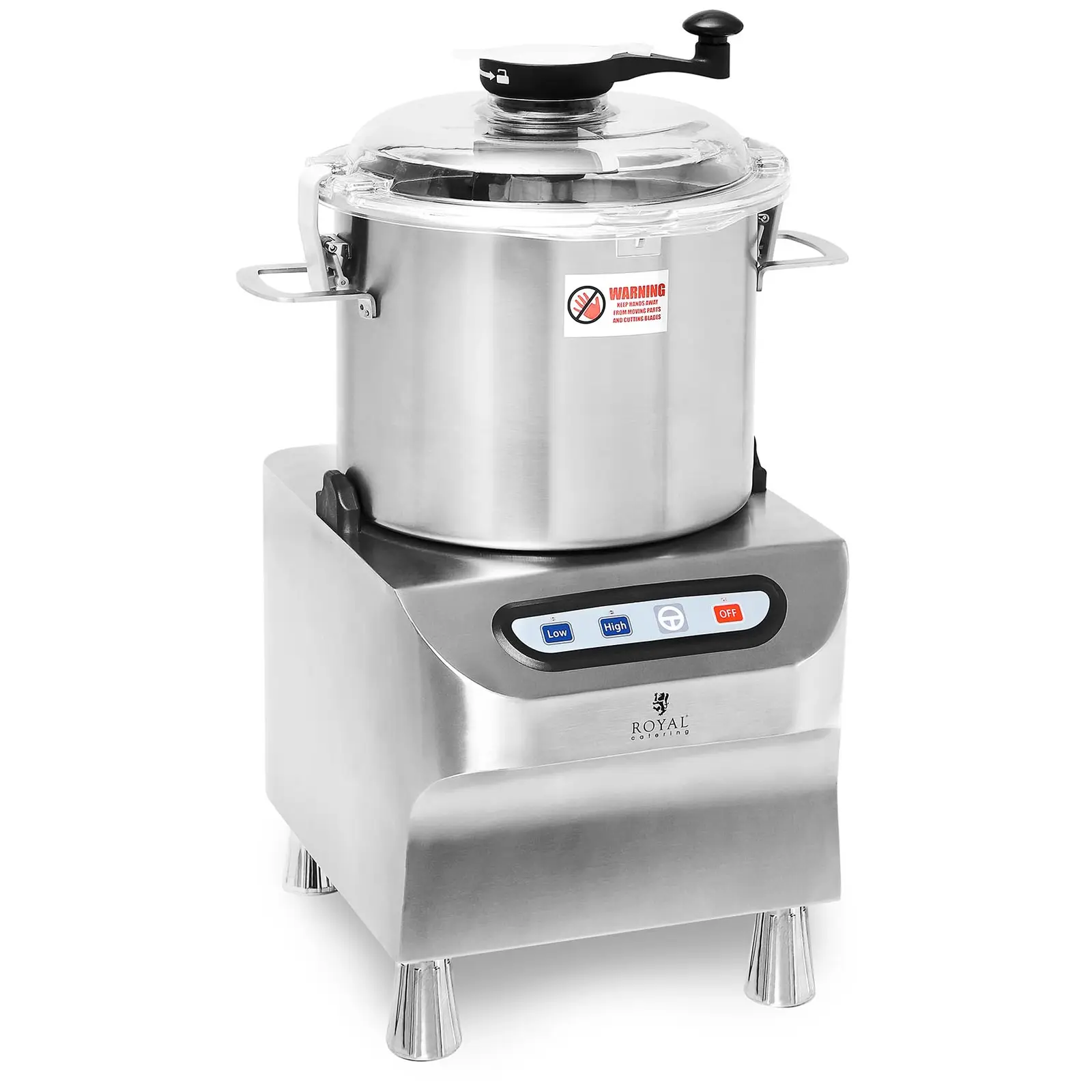 Smulkinimo dubuo - 1500/2200 aps./min. - „Royal Catering“ - 12 l
