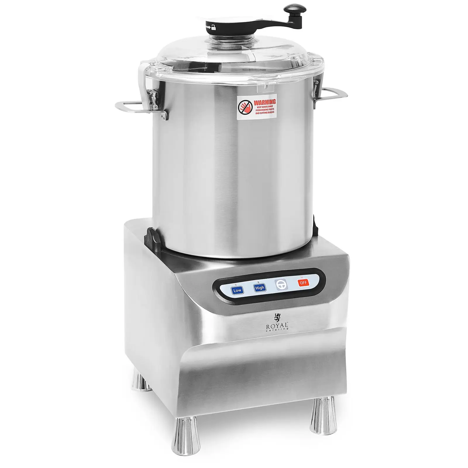 Smulkinimo dubuo - 1500/2200 aps./min. - „Royal Catering“ - 18 l