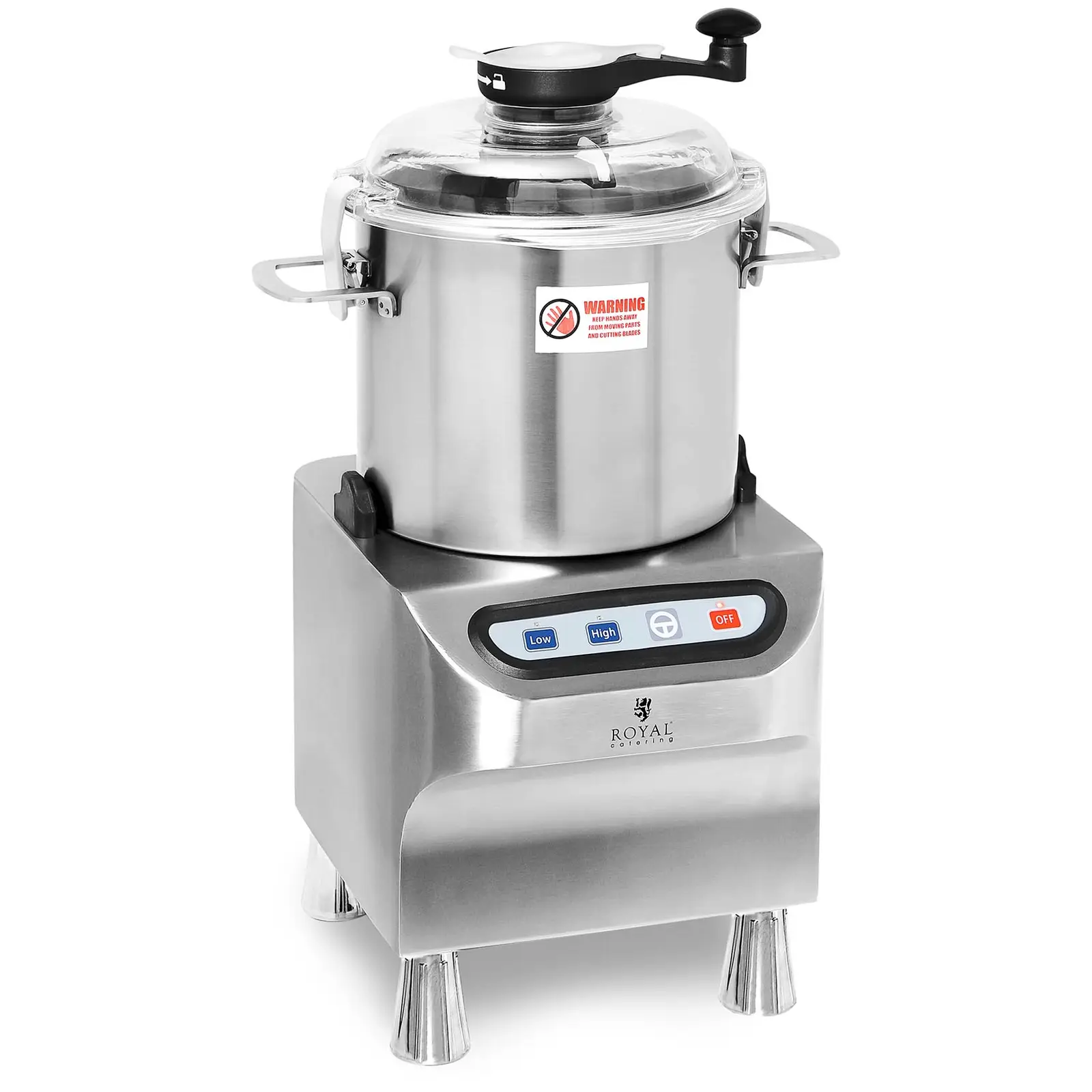 Smulkinimo dubuo - 1500/2800 aps./min. - „Royal Catering“ - 8 l