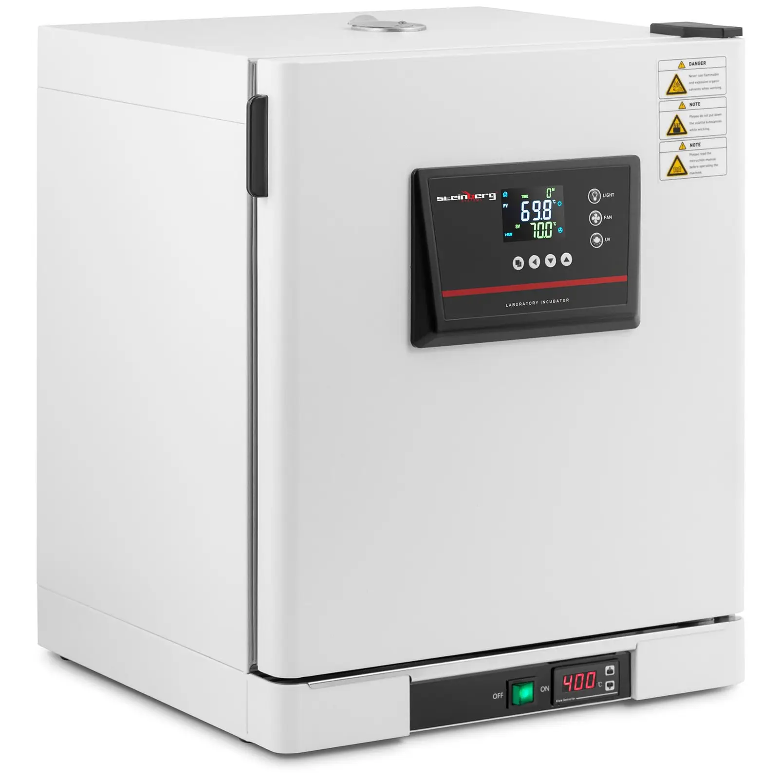 Laboratorinis inkubatorius - iki 70 °C - 43 L - oro cirkuliacija