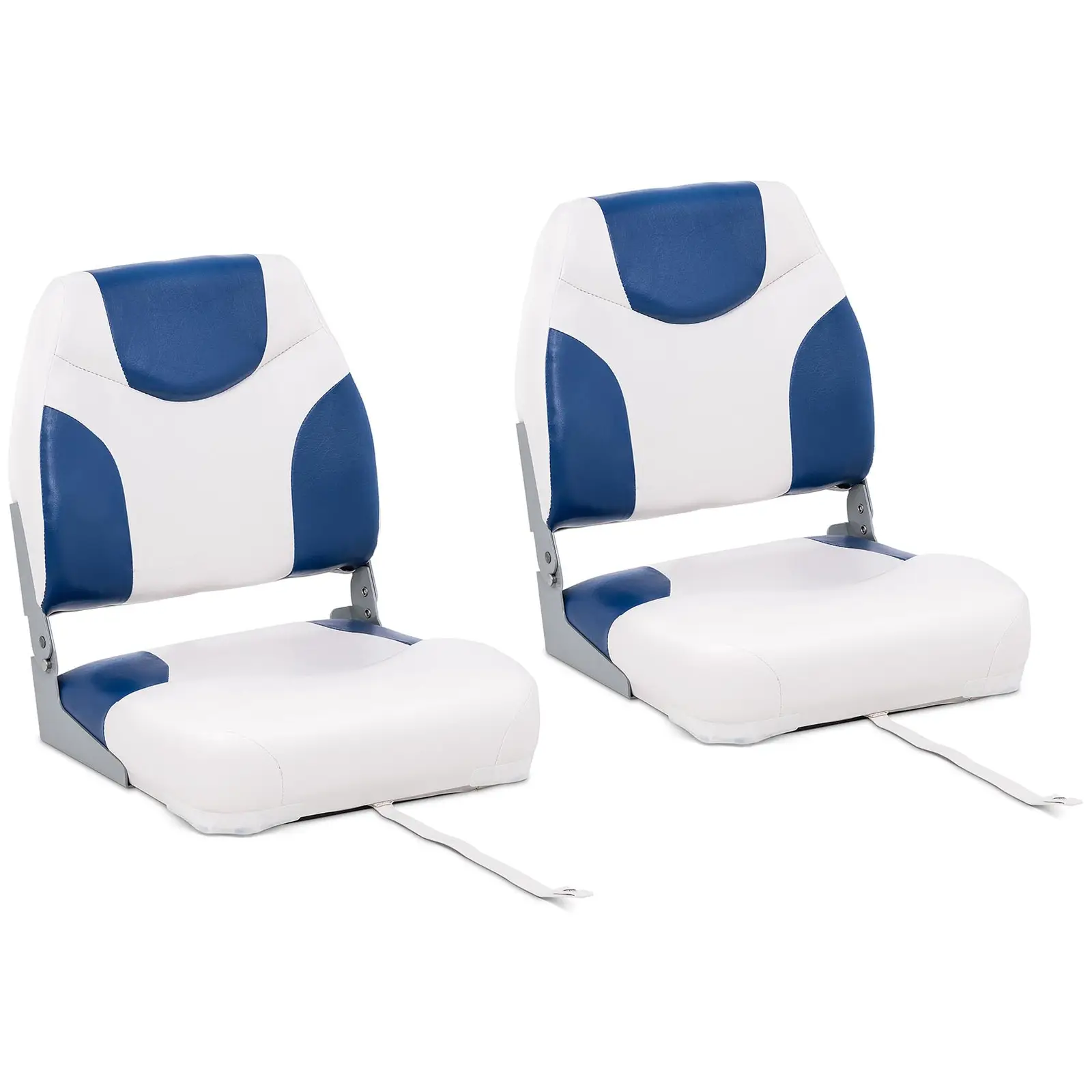 Valties sėdynė - 2 vnt. - 50x42x51 cm - balta ir mėlyna