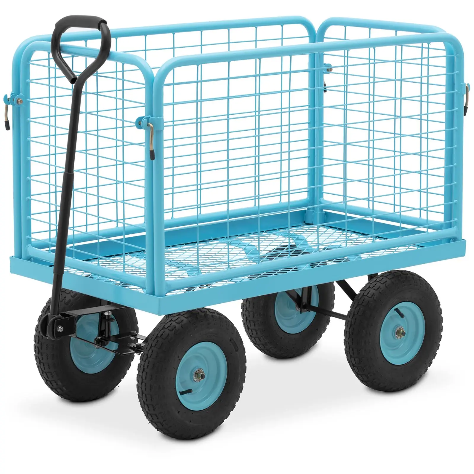 Sodo vežimėlis - 400 kg - nuimami šoniniai turėklai