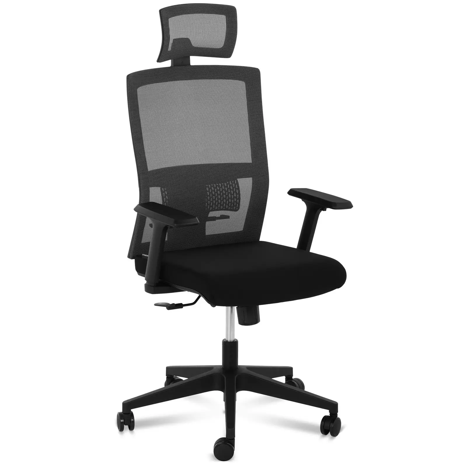 Biuro kėdė - tinklinis atlošas - galvos atrama - 150 kg