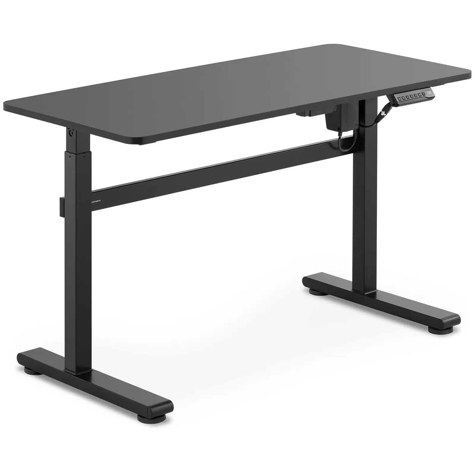 Sėdėjimo ir stovėjim stalas - 1 180 x 580 mm - milteliais dengtas plienas